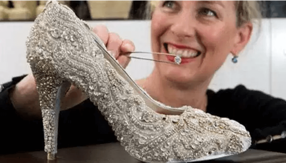 Diamond shoe