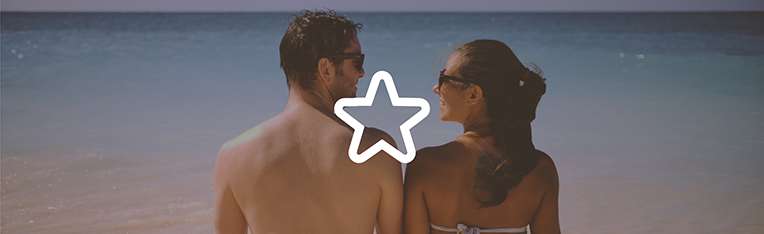 Couple in the beach