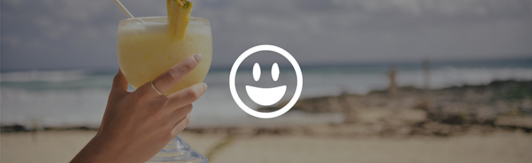 Cocktail in the beach